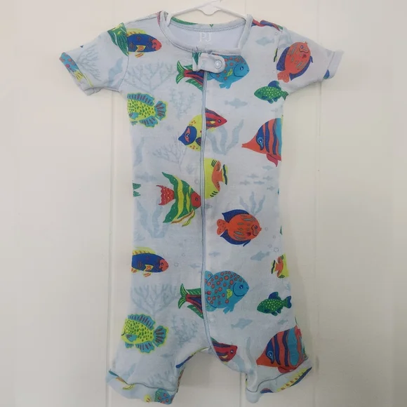 2T Shorties 1 Piece Beach Pajamas - Picture 3 of 8